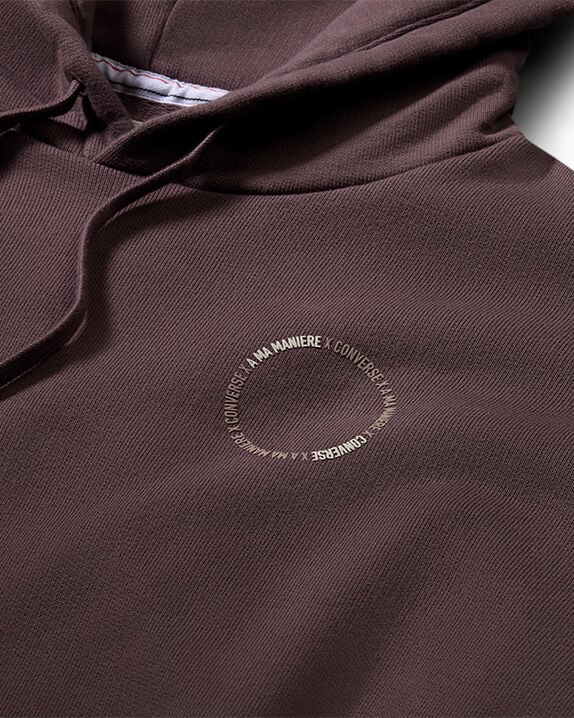 Sudadera con capucha estándar dorada de Converse x A Ma Maniére