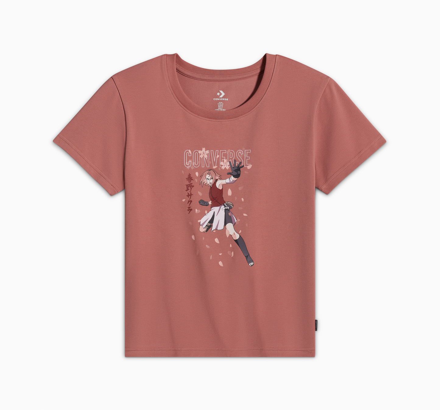 Camiseta Baby Doll de Converse x NARUTO SHIPPUDEN