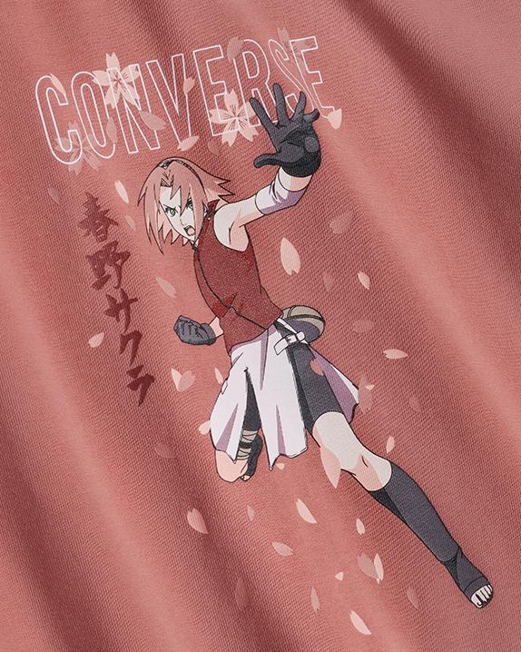 Camiseta Baby Doll de Converse x NARUTO SHIPPUDEN
