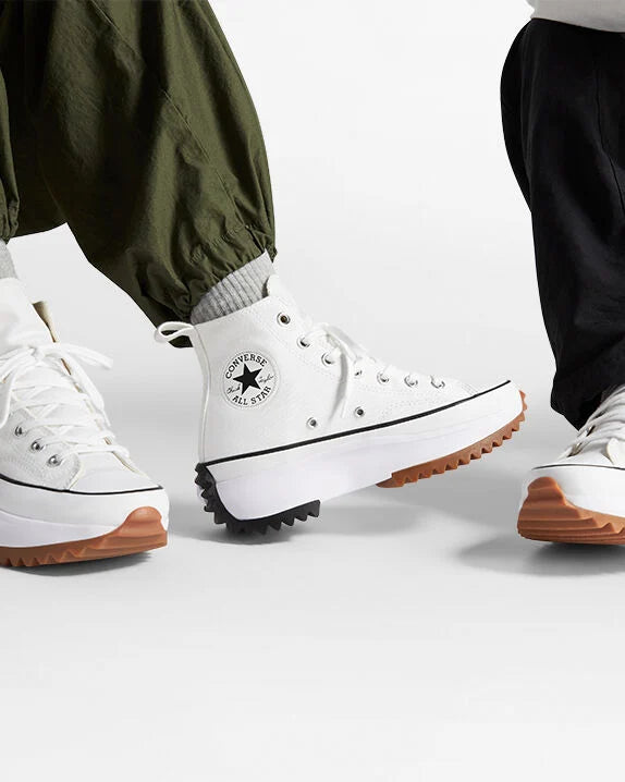 Run Star Hike Platform High Top White/Black/Gum