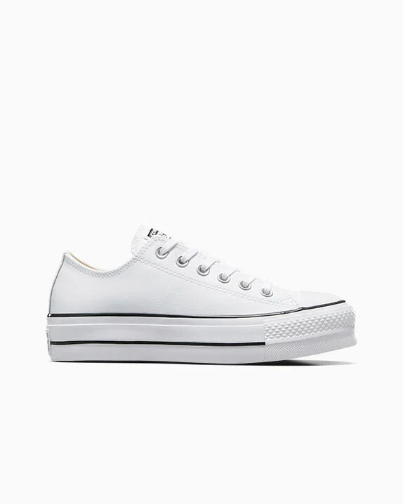 Chuck Taylor All Star Plataforma Cuero Corte Bajo