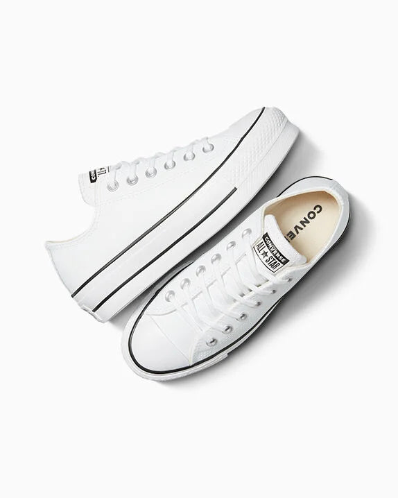 Chuck Taylor All Star Plataforma Cuero Corte Bajo