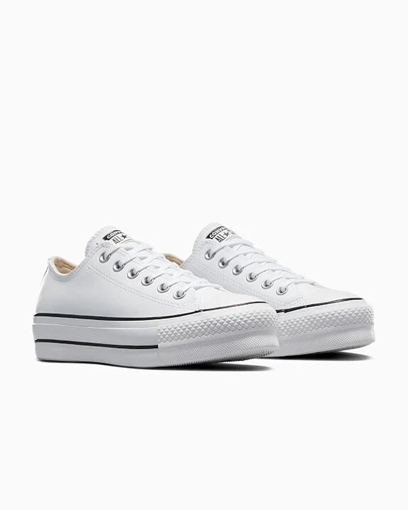 Chuck Taylor All Star Plataforma Cuero Corte Bajo