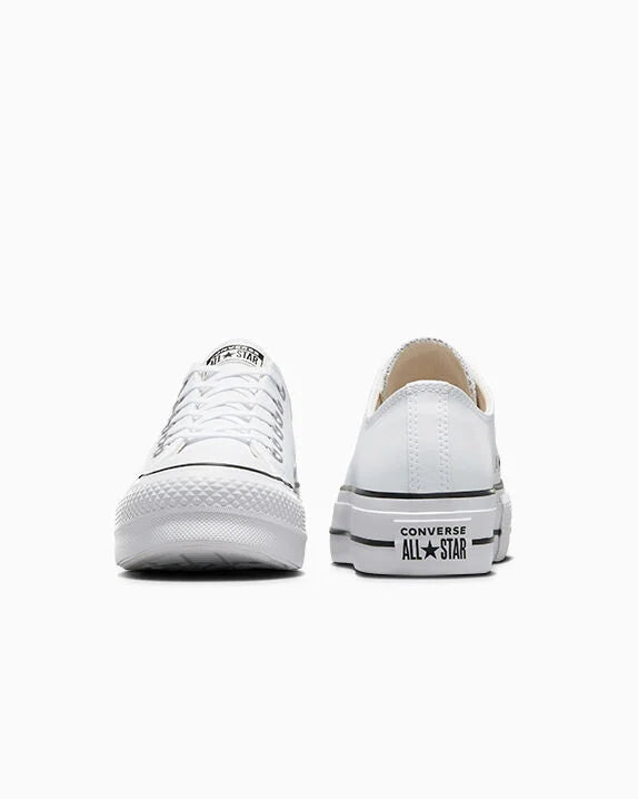 Chuck Taylor All Star Plataforma Cuero Corte Bajo