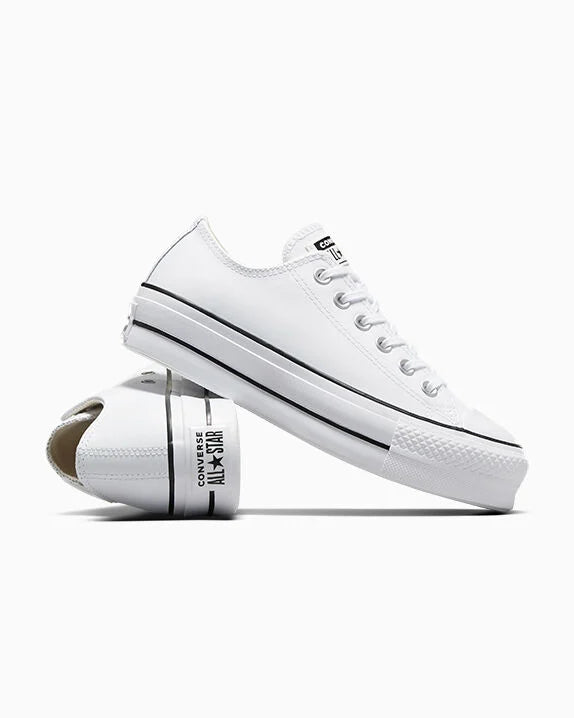 Chuck Taylor All Star Plataforma Cuero Corte Bajo