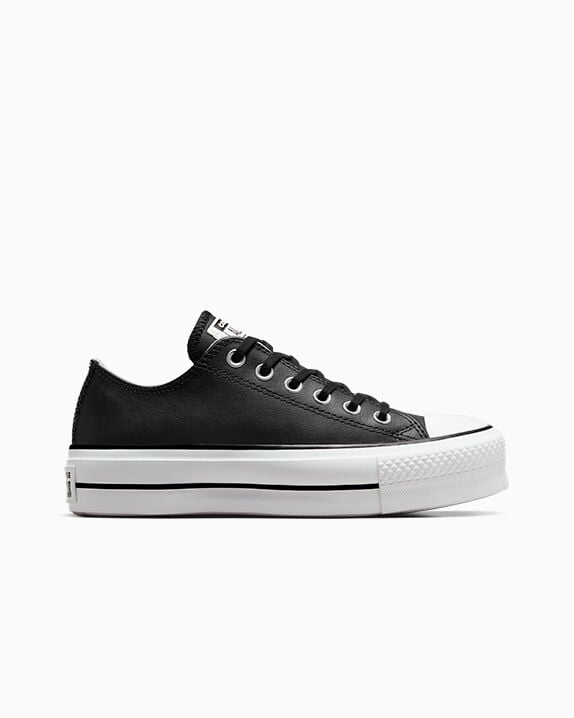 Chuck Taylor All Star Plataforma Cuero Corte Bajo