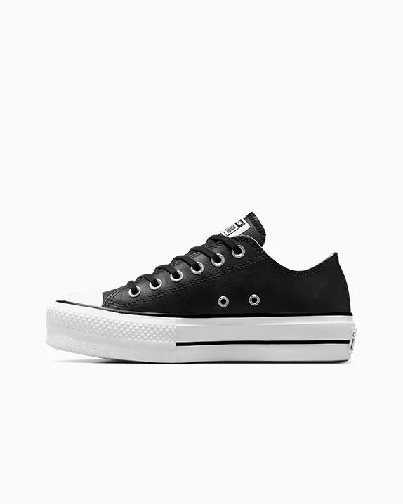 Chuck Taylor All Star Plataforma Cuero Corte Bajo