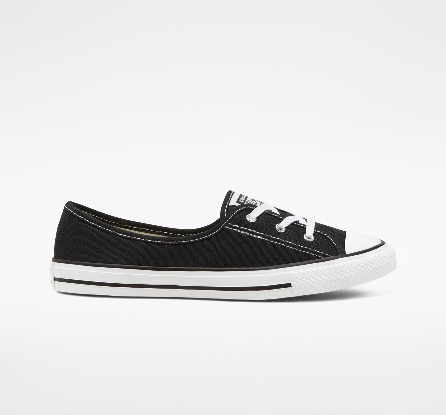 Zapatillas de ballet con cordones Chuck Taylor All Star Slip Low Top