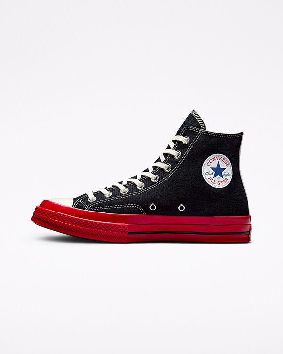 Converse x Comme des Garçons PLAY Chuck 70 caña alta