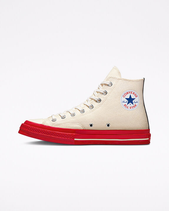 Converse x Comme des Garçons PLAY Chuck 70 caña alta