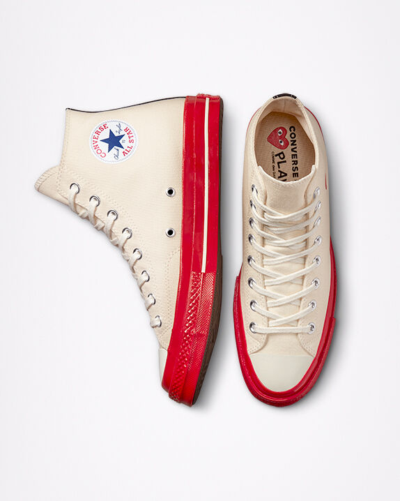 Converse x Comme des Garçons PLAY Chuck 70 caña alta