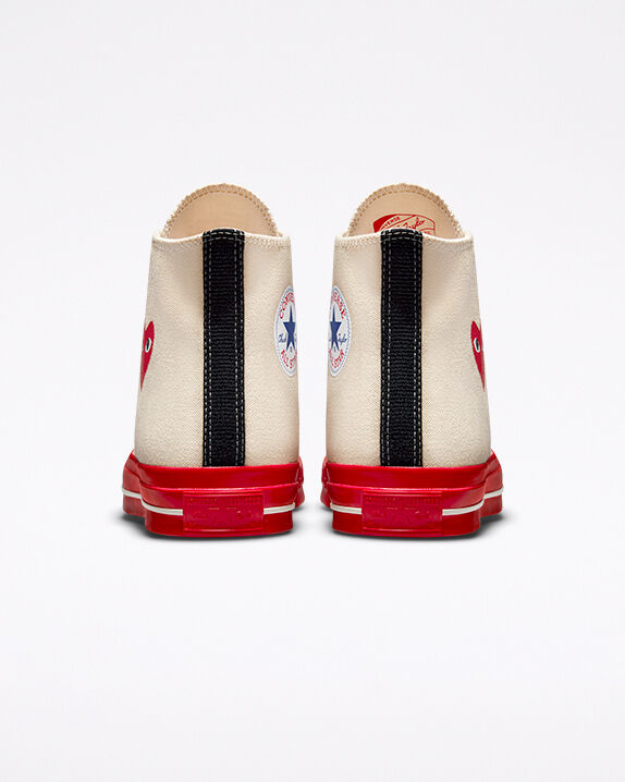 Converse x Comme des Garçons PLAY Chuck 70 caña alta