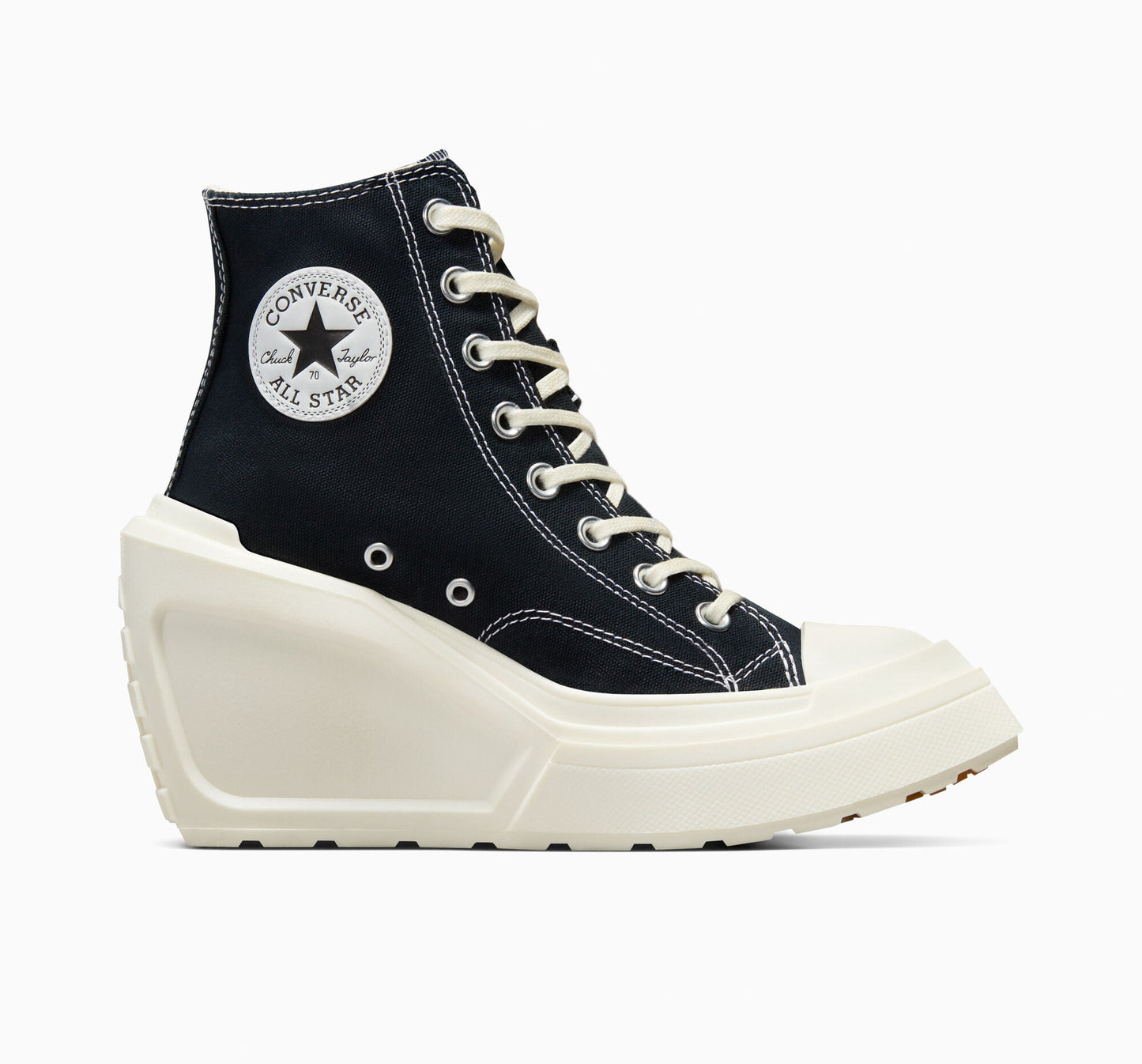 Chuck 70 De Luxe Plataforma de cuña de caña alta
