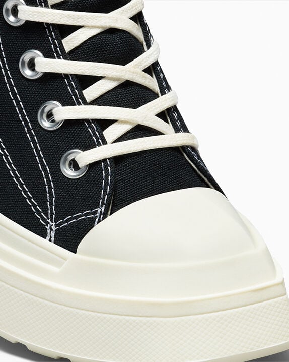 Chuck 70 De Luxe Plataforma de cuña de caña alta
