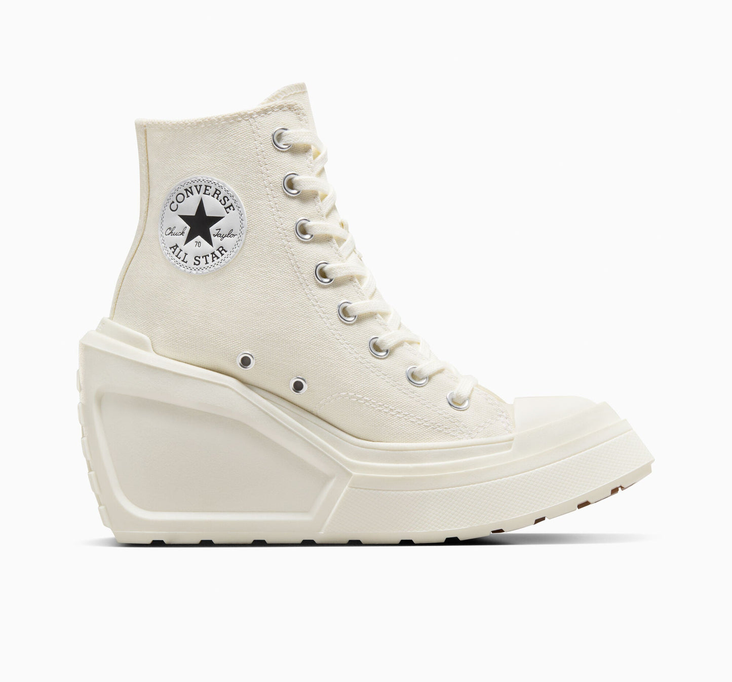 Chuck 70 De Luxe Plataforma de cuña de caña alta