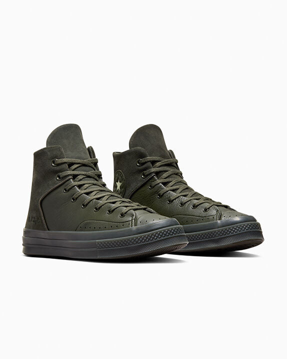 Chuck 70 Marquis de cuero de caña alta