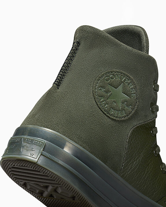 Chuck 70 Marquis de cuero de caña alta