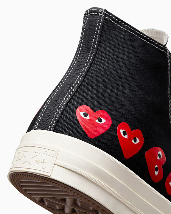 Zapatillas altas Converse x Comme des Garçons PLAY Chuck 70 Multi Heart