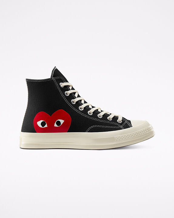 Converse x Comme des Garçons PLAY Chuck 70 caña alta