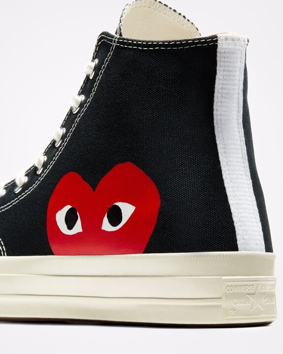 Converse x Comme des Garçons PLAY Chuck 70 caña alta