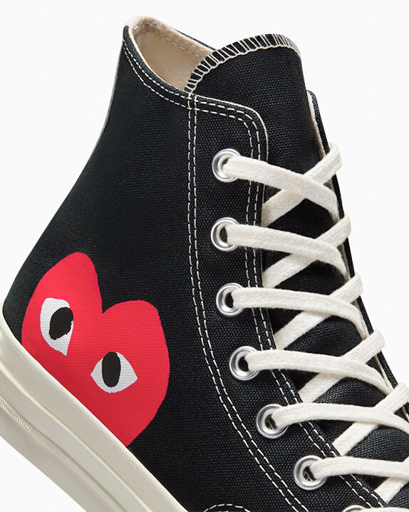 Converse x Comme des Garçons PLAY Chuck 70 caña alta