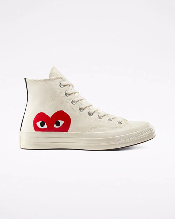 Converse x Comme des Garçons PLAY Chuck 70 caña alta