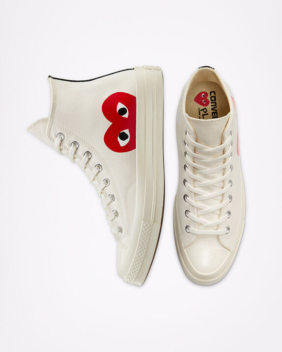 Converse x Comme des Garçons PLAY Chuck 70 caña alta