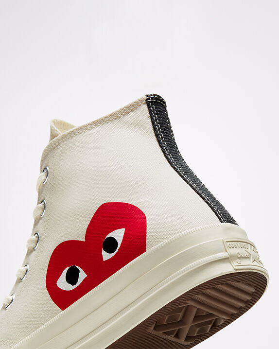 Converse x Comme des Garçons PLAY Chuck 70 caña alta