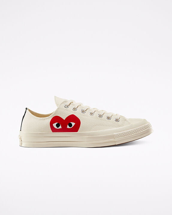 Converse x Comme des Garçons PLAY Chuck 70 Low Top