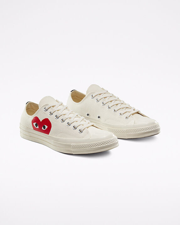 Converse x Comme des Garçons PLAY Chuck 70 Low Top