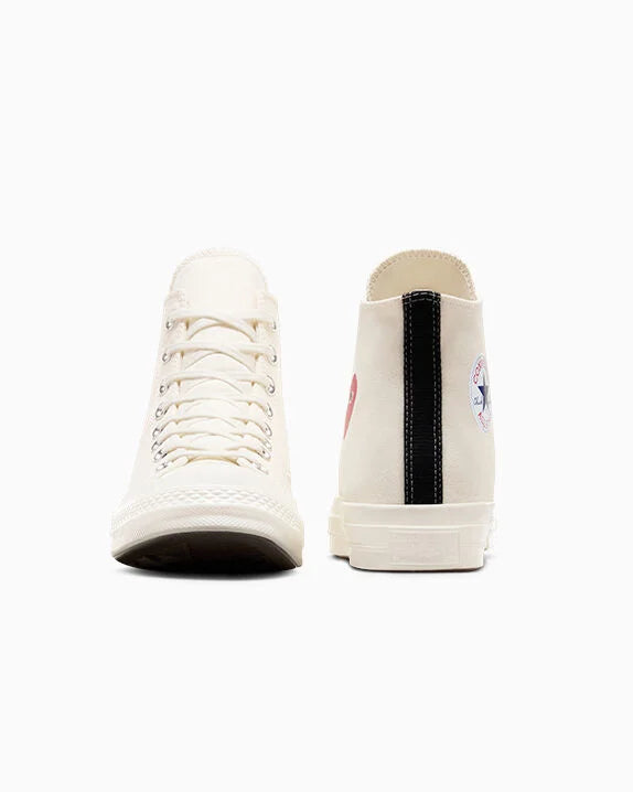 Converse X Comme des Garçons PLAY Chuck 70 OG Single Heart High Top