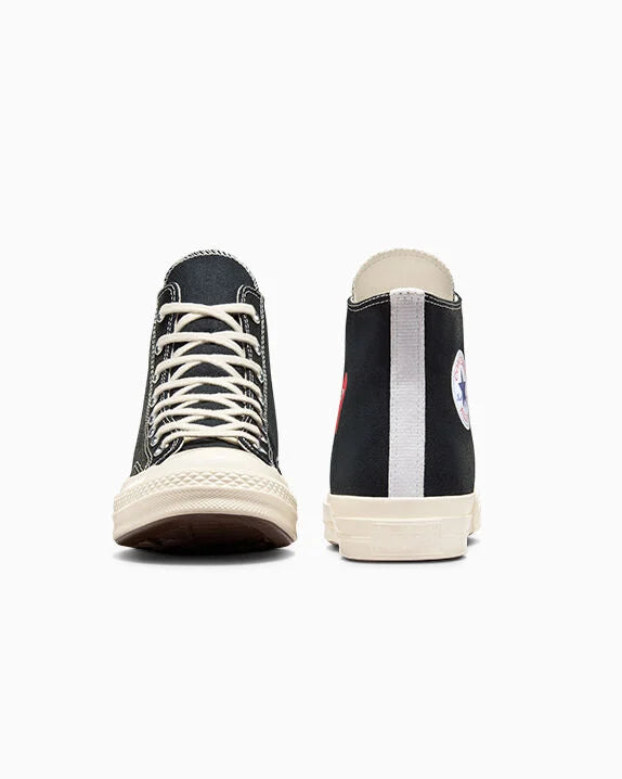 Converse X Comme des Garçons PLAY Chuck 70 OG Single Heart High Top