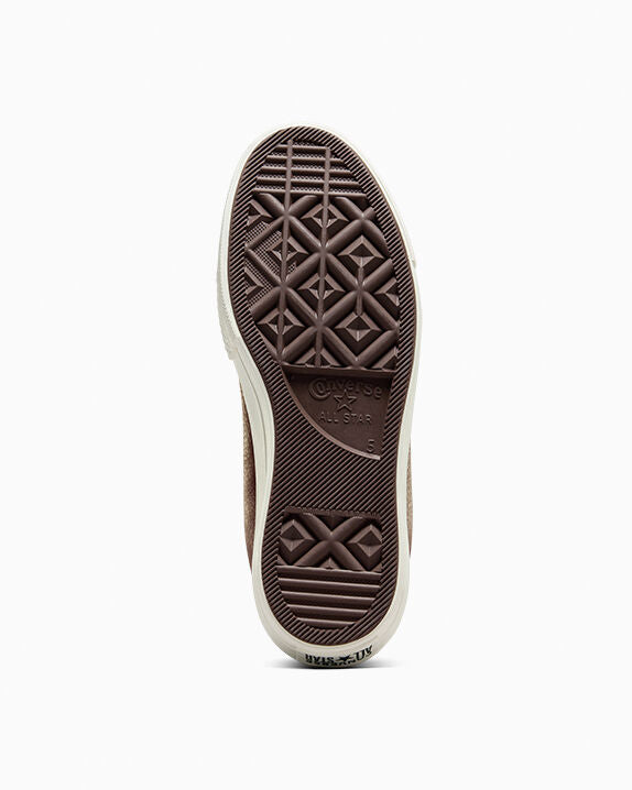 Chuck Taylor All Star Lift Platform - Zapatillas altas de cuero repelente al agua