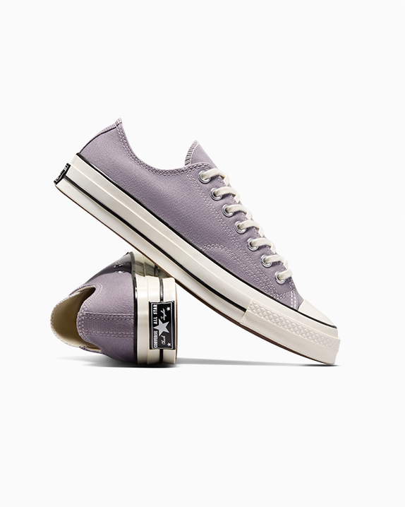 Chuck 70 Low Top Seasonal Malva Piedra/Garceta/Negro