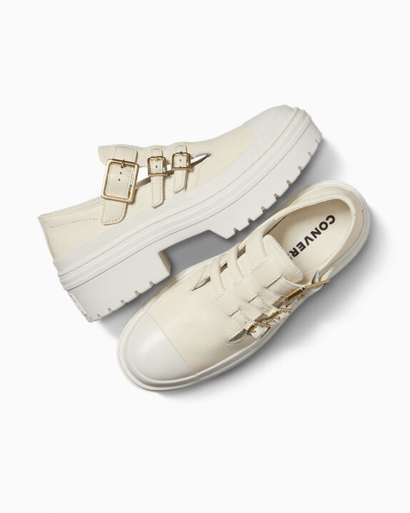 Chuck Taylor All Star Tacón alto Mary Jane Plataforma caña baja