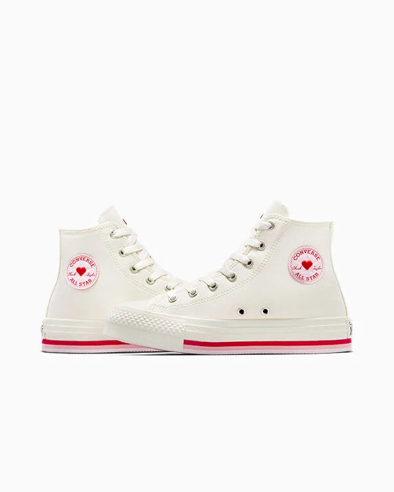 Chuck Taylor All Star Lift - Zapatillas altas con plataforma para el día de San Valentín