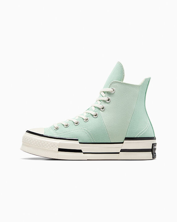 Chuck 70 Plus High Top Colores por tiempo limitado: Aloe pegajoso/Garceta/Negro