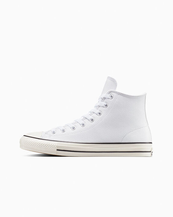 CONS Chuck Taylor All Star Pro de cuero y caña alta metalizada
