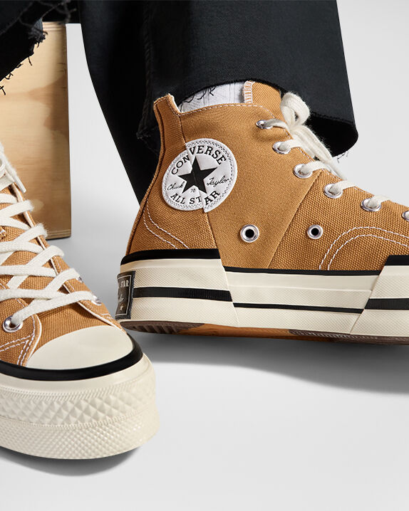 Chuck 70 Plus High Top Colores por tiempo limitado: Aloe pegajoso/Garceta/Negro