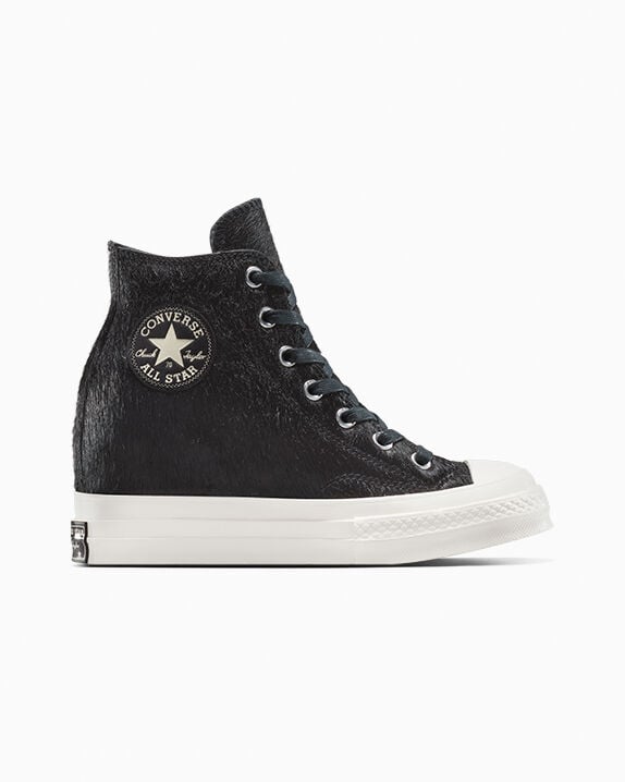 Chuck 70 Plataforma de cuña Luxe Pony Hair High Top