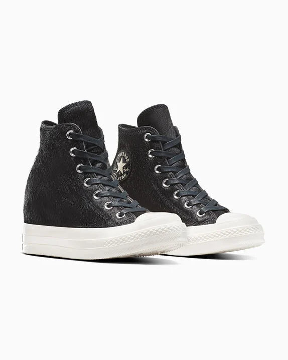 Chuck 70 Plataforma de cuña Luxe Pony Hair High Top