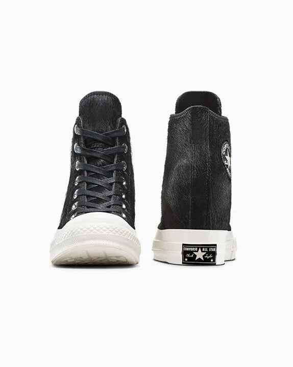 Chuck 70 Plataforma de cuña Luxe Pony Hair High Top