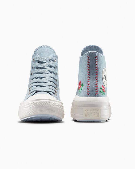 Chuck Taylor All Star Move Plataforma Rosa Caña Alta