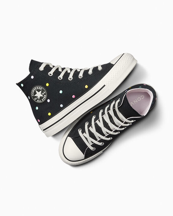 Chuck Taylor All Star Lift Polka Dots Plataforma Alta