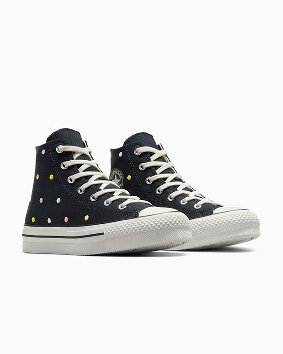 Chuck Taylor All Star Lift Polka Dots Plataforma Alta