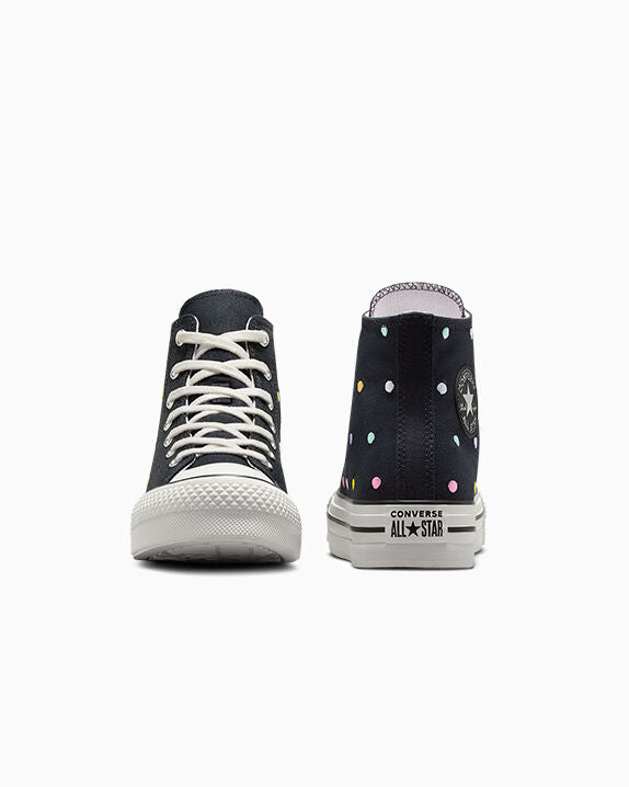 Chuck Taylor All Star Lift Polka Dots Plataforma Alta