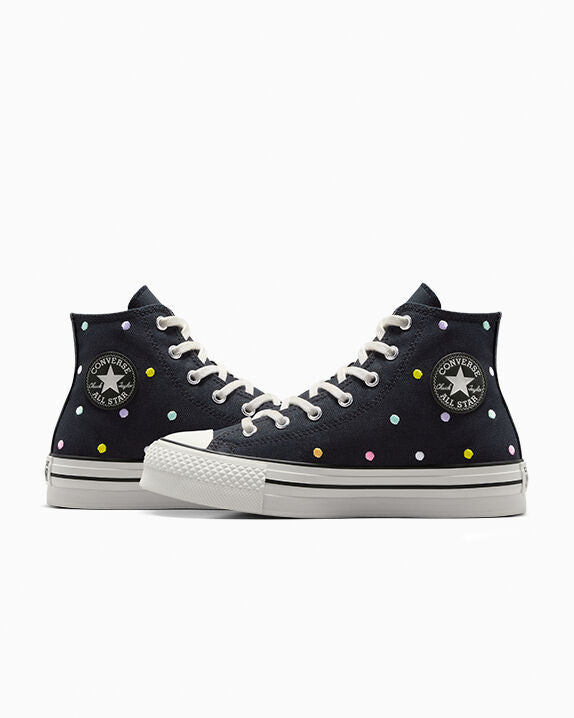 Chuck Taylor All Star Lift Polka Dots Plataforma Alta