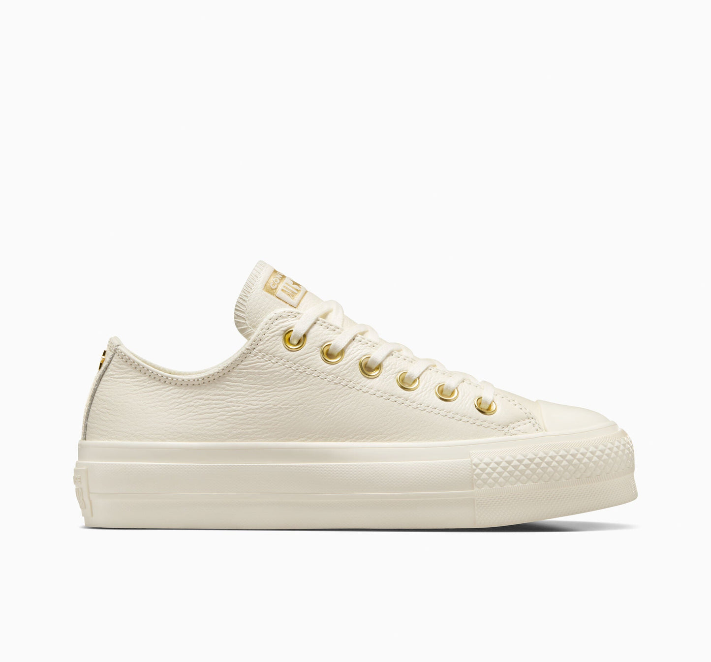 Chuck Taylor All Star Lift Platform Dorado de caña baja