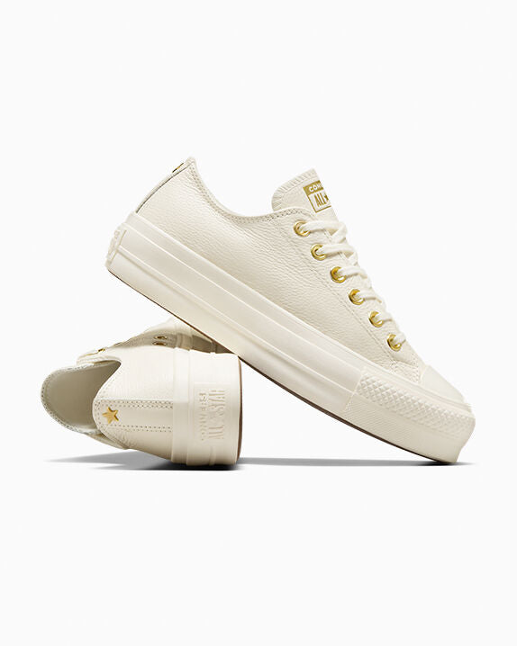 Chuck Taylor All Star Lift Platform Dorado de caña baja