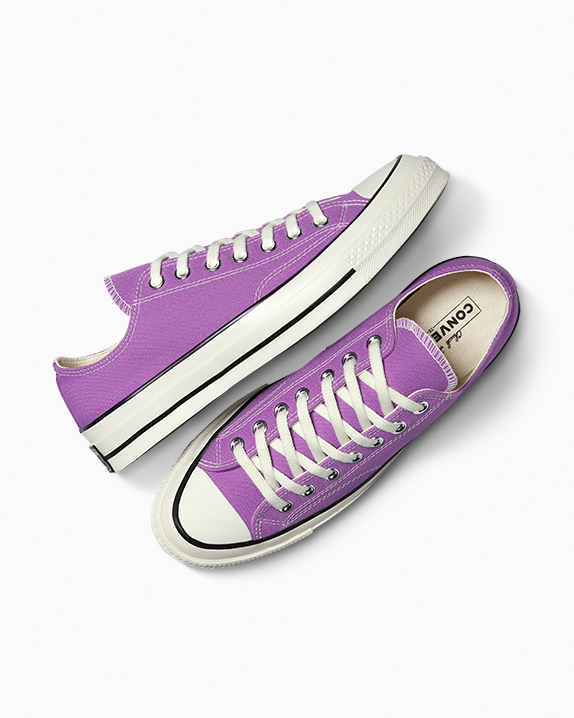Chuck 70 Low Top Seasonal Malva Piedra/Garceta/Negro